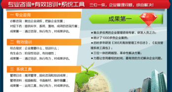 企业管理咨询 企业成长的导航者与赋能者